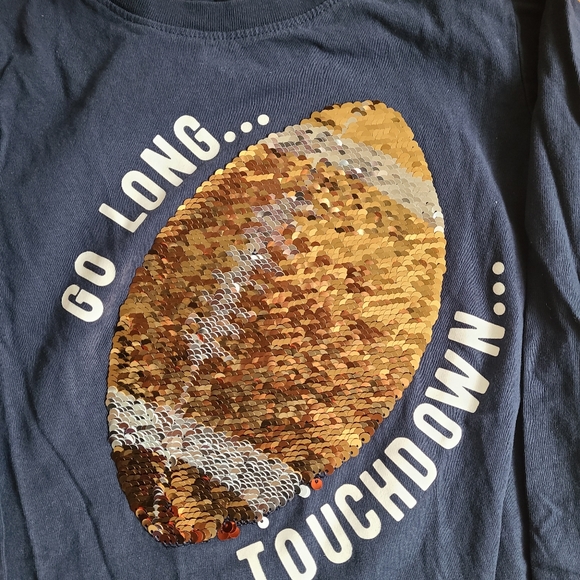 H&M boys long sleeve Tee with reversible sequin. - Picture 4 of 9